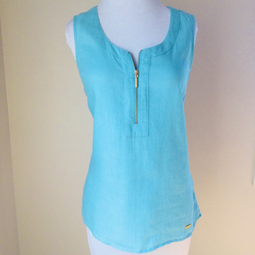 Ellen Tracey Linen Top